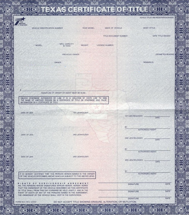 Tennessee Auto Title